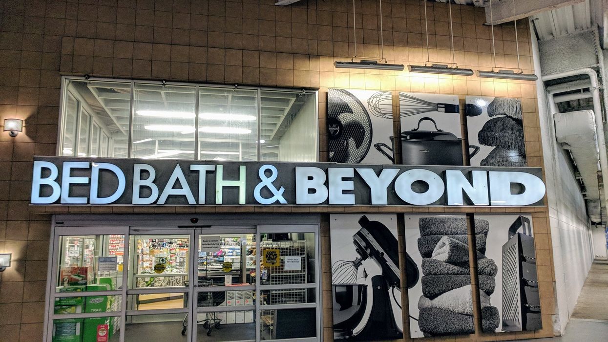 a Bed Bath & Beyond store