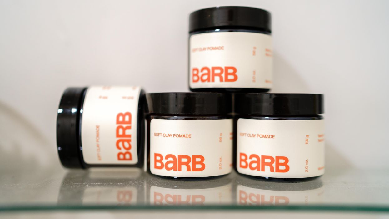 Barb products stacked up.